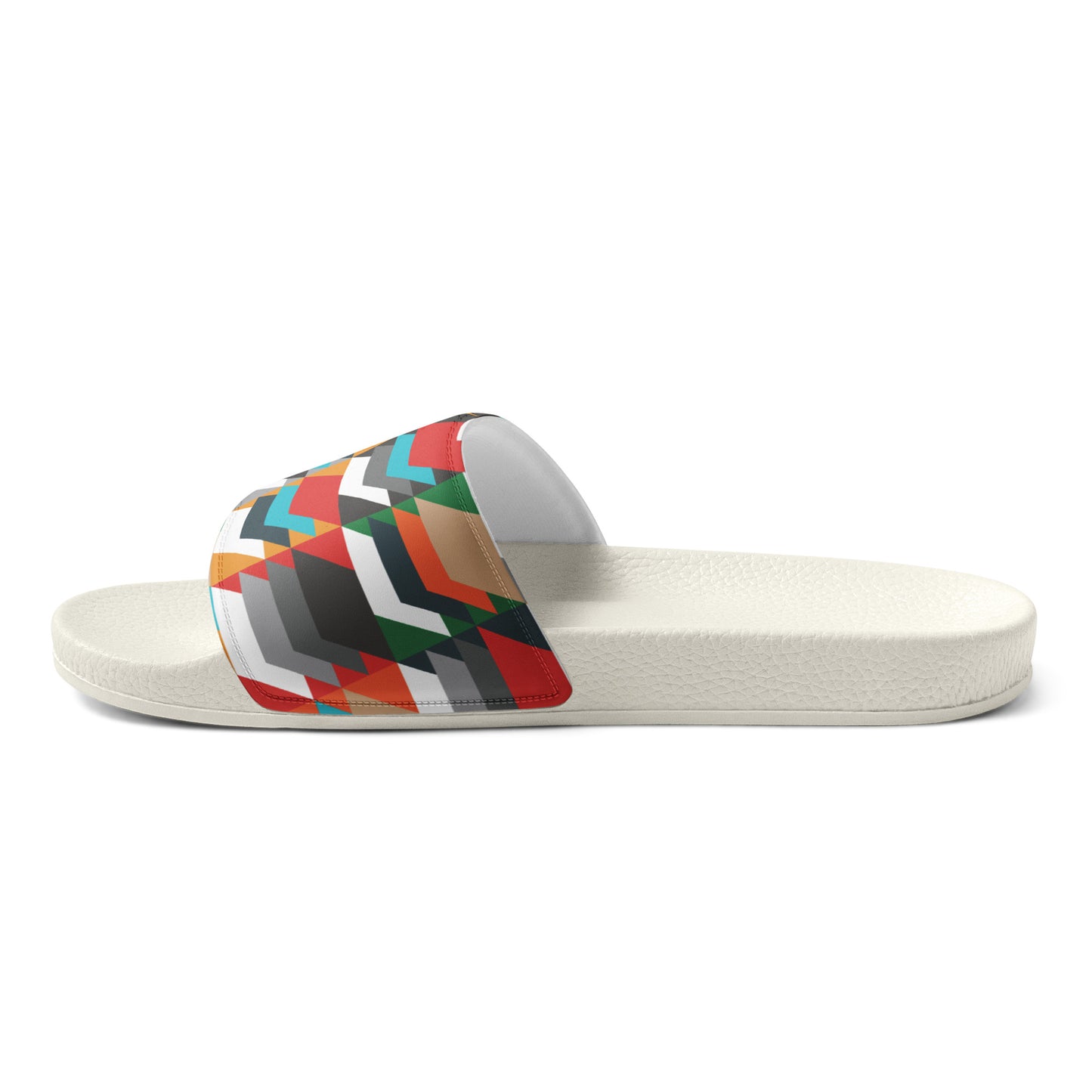 Men’s slides with heritage tweed pattern