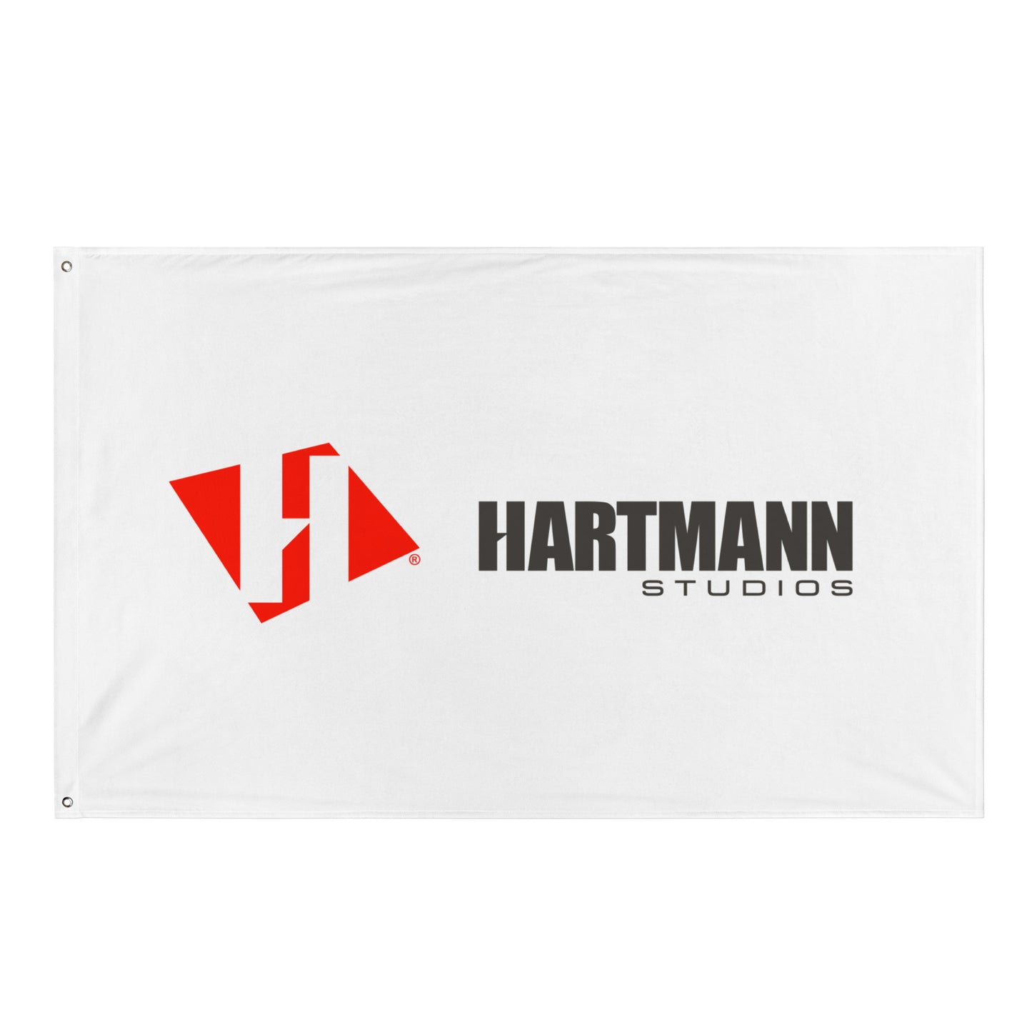 Flag (horizontal) with color logo lockup