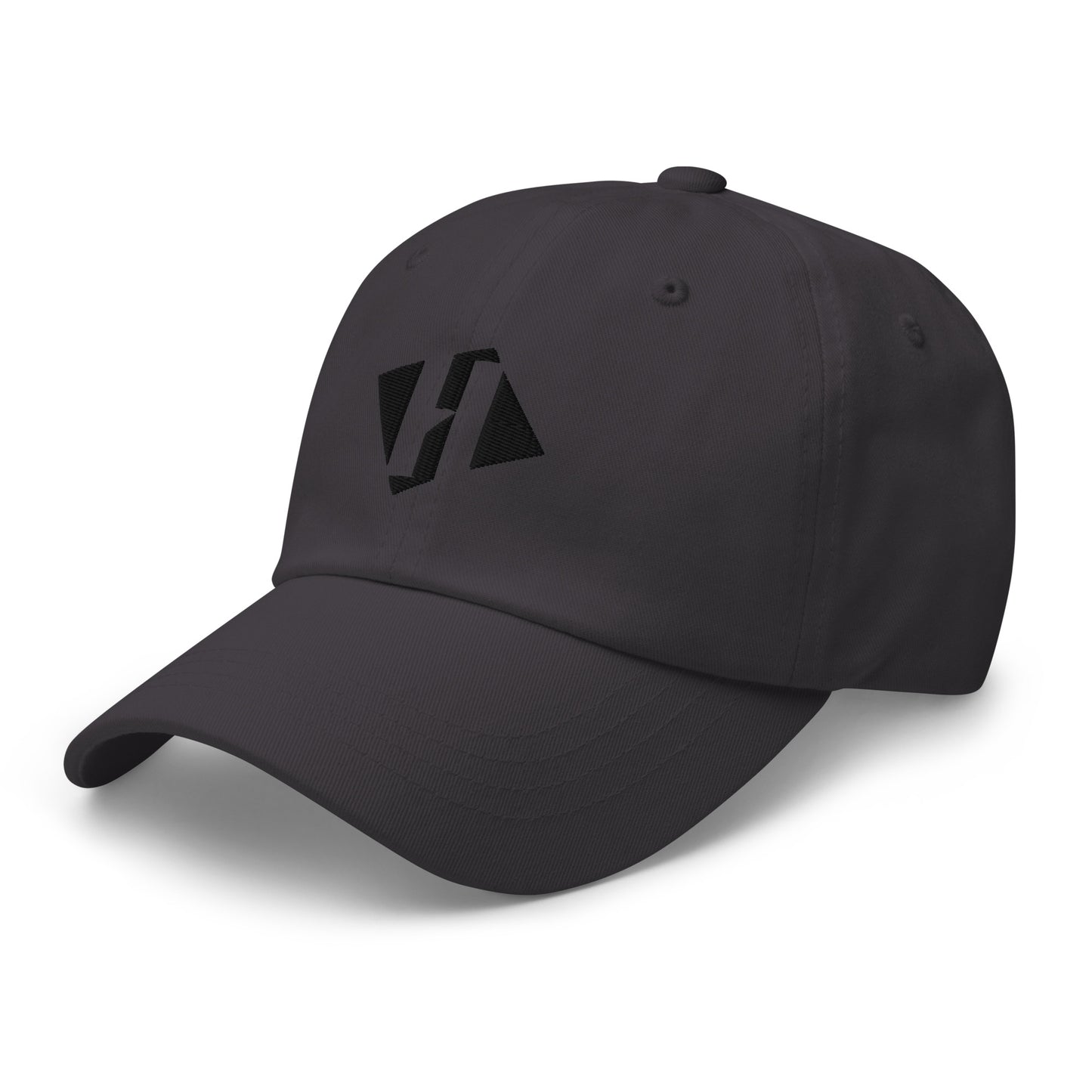 Dad hat w/embroidered black H logo