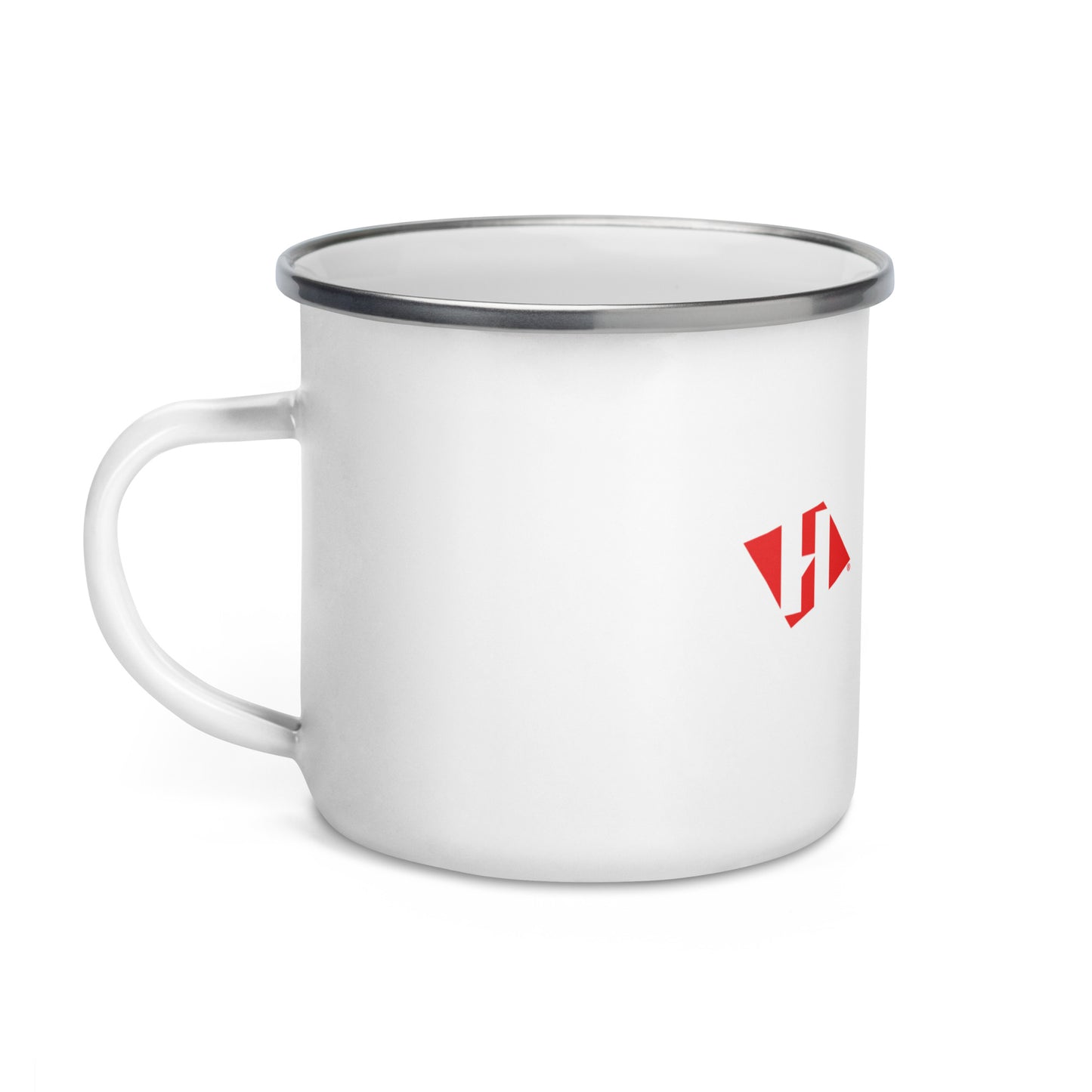 Enamel Mug with color logo lockup