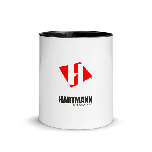 Mug with Color Inside and stacked logo lockup