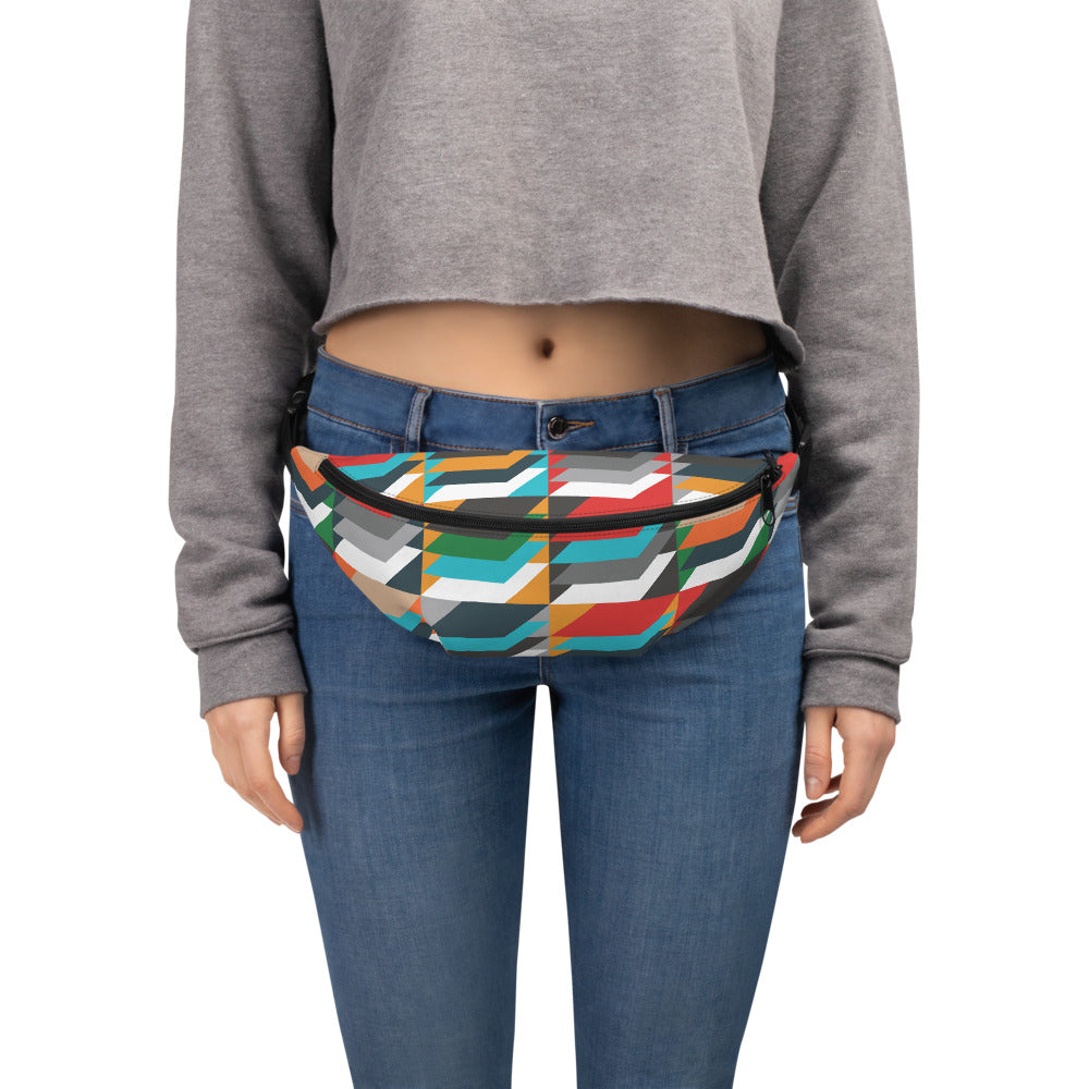 Fanny Pack with Heritage Tweed Pattern