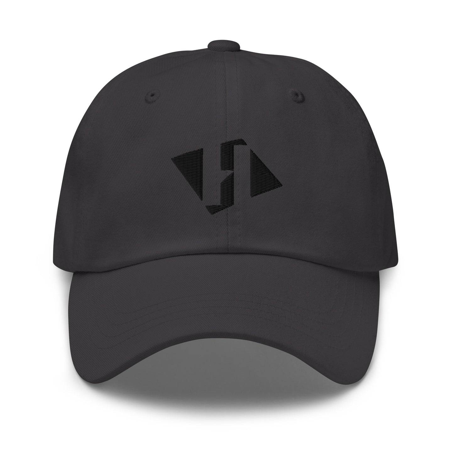 Dad hat w/embroidered black H logo