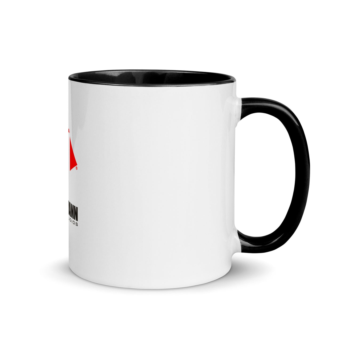 Mug with Color Inside and stacked logo lockup