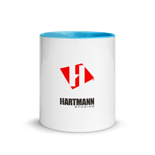 Mug with Color Inside and stacked logo lockup