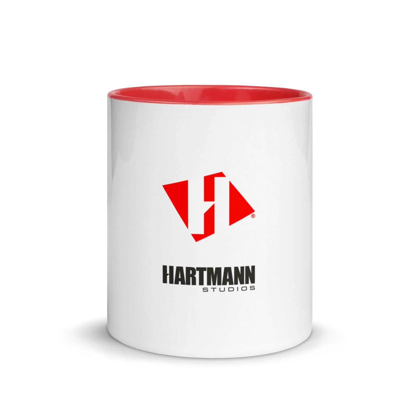 Mug with Color Inside and stacked logo lockup