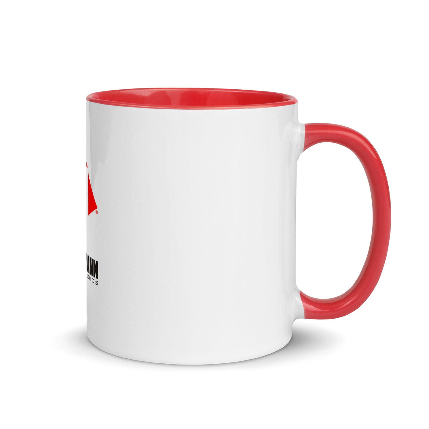 Mug with Color Inside and stacked logo lockup
